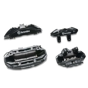 Ford Mustang Brake Kit - Front - Ford Racing - GT350R Brake Upgrade Kit - Black - `15-`21